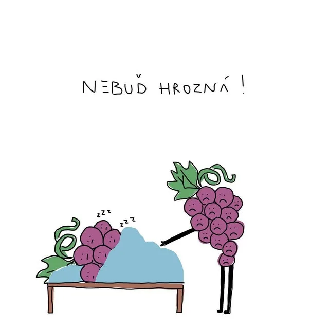 Kresba: Nebuď hrozná!